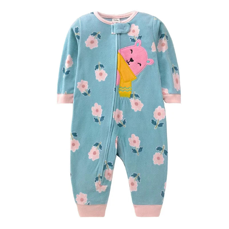TinyTales Cozy Dreams Onesie – Fleecepyjamas för Barn