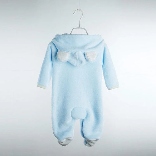 TinyTales Bear Ears Jumpsuits – Naturlig Mjukhet & Tidlös Charm